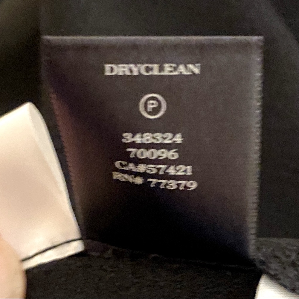Ann Taylor Fit and Flare Cream and Black Dress sz 12 - Picture 12 of 13